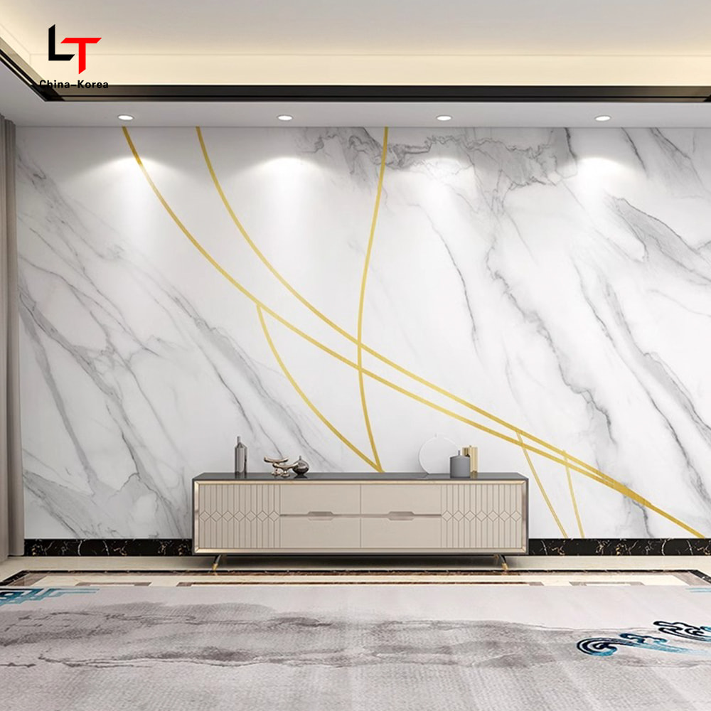 Tấm ốp tường trang trí chống cháy PVC 1220 × 2440mm PVC cho ngoài trời trong nhà với lớp phủ UV