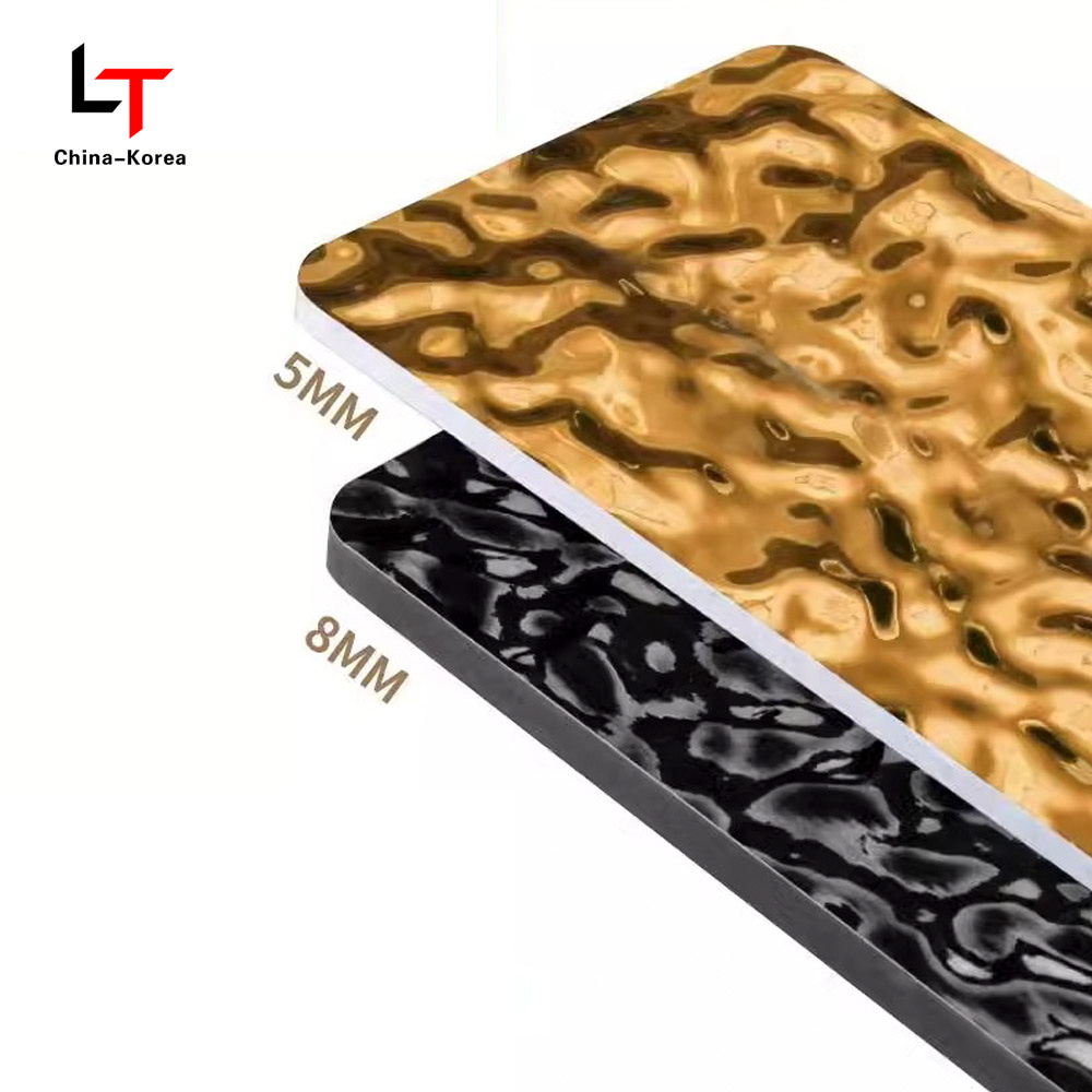 Tấm ốp tường trang trí bằng gỗ PVC thân thiện với môi trường 1220 × 2440mm cho tấm ốp tường trong nhà Chống nước chống trầy xước Dễ dàng lắp đặt