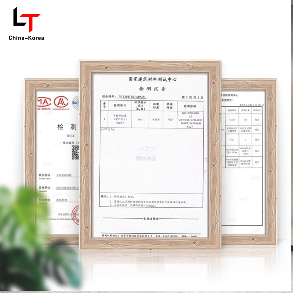 Tấm ốp tường trang trí bằng gỗ PVC thân thiện với môi trường 1220 × 2440mm cho tấm ốp tường trong nhà Chống nước chống trầy xước Dễ dàng lắp đặt