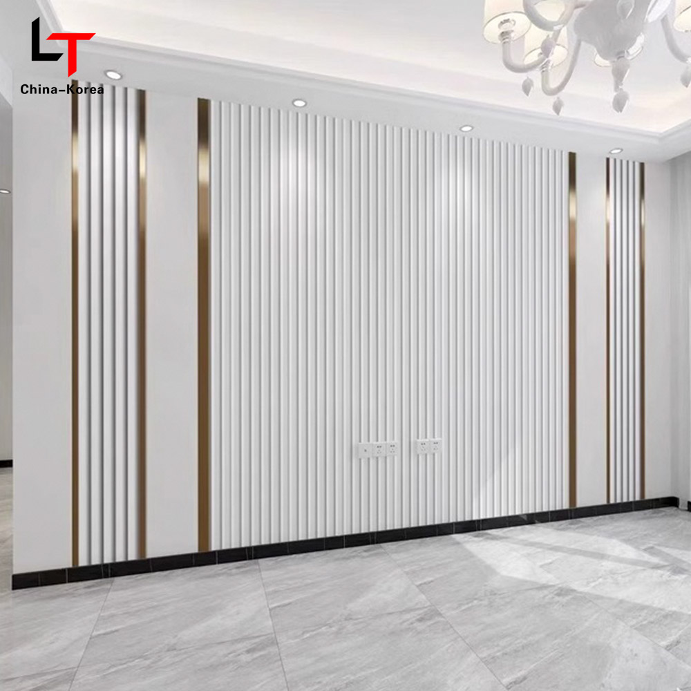 Tấm ốp tường trang trí bằng gỗ PVC thân thiện với môi trường 1220 × 2440mm cho tấm ốp tường trong nhà Chống nước chống trầy xước Dễ dàng lắp đặt