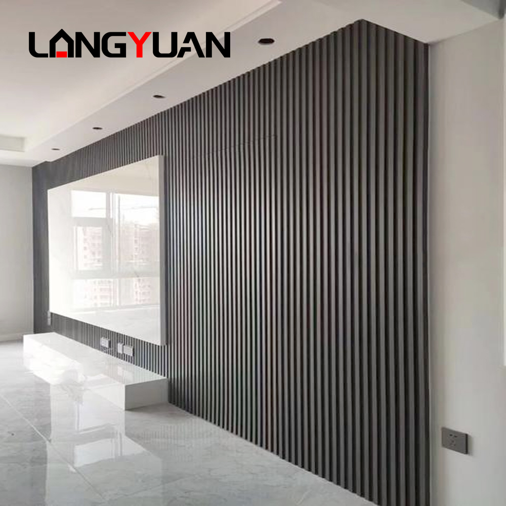 Tấm ốp tường WPC trong nhà Tấm ốp tường bằng gỗ nhựa composite Tấm ốp chống nước Cách âm và chống cháy cho phòng tập thể dục Ứng dụng Trang trí nội thất gia đình