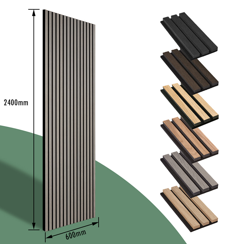 Trang trí tường WPC Akupanel Thiết kế 3D Tấm cách âm Polyester nội thất Tấm cách âm bằng gỗ Tấm cách âm bằng gỗ Tấm ốp tường cách âm
