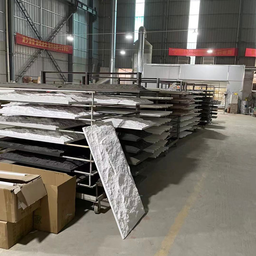 Tấm Veneer trang trí 60 * 30cm Trang trí tấm ốp tường giả Polyurethane Pu Stonee Stonee nhân tạo cho gia đình