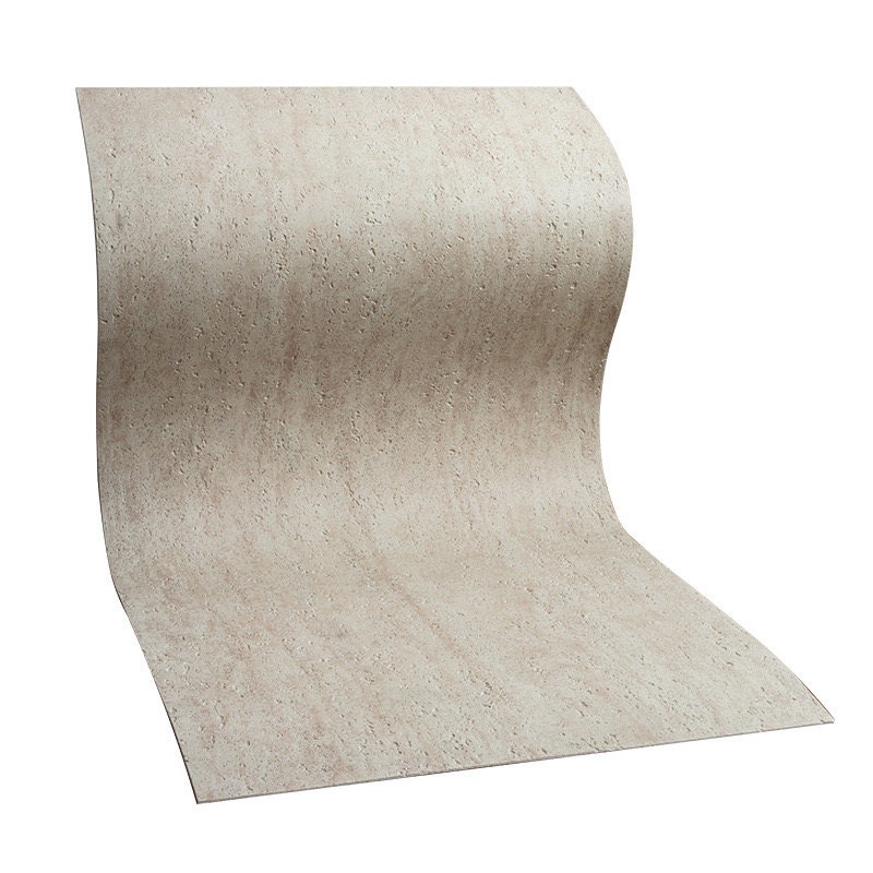 Tấm ốp tường chống cháy Veneer Faux Nội thất có thể uốn cong Tấm ốp tường mềm Travertine Tấm ốp tường bằng đá mềm nhân tạo linh hoạt