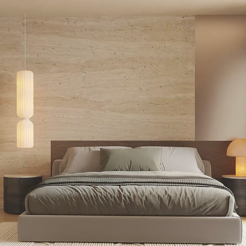 Tấm ốp tường chống cháy Veneer Faux Nội thất có thể uốn cong Tấm ốp tường mềm Travertine Tấm ốp tường bằng đá mềm nhân tạo linh hoạt