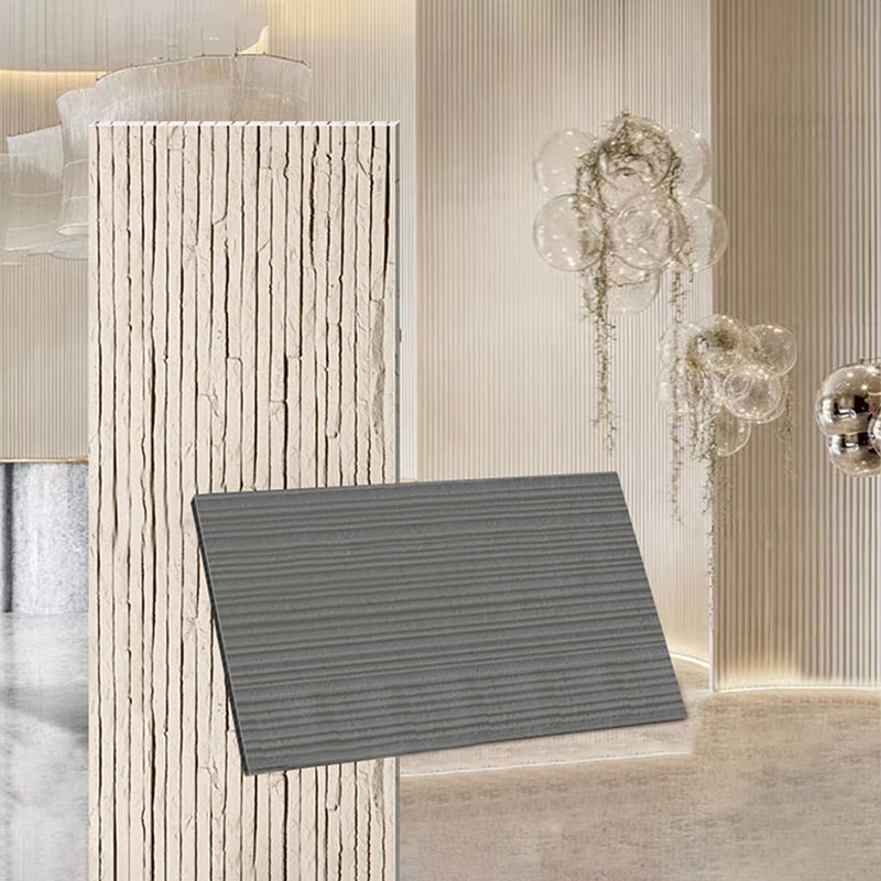 Thiết kế hiện đại Tấm tường nhẹ chống cháy Vật liệu mới Tấm ốp đá mềm Gạch MCM linh hoạt Tấm ốp tường bằng đá tuyến tính