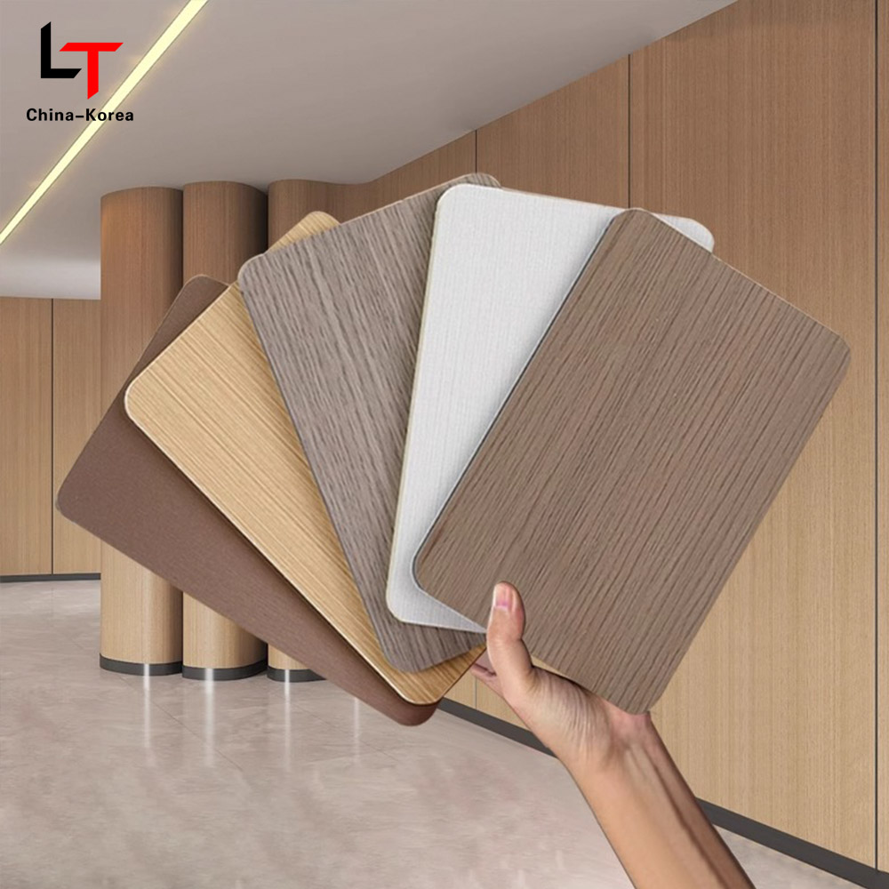 Tấm ốp tường PVC Veneer gỗ
