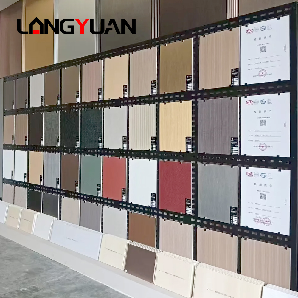 Tấm ốp tường PVC Veneer gỗ